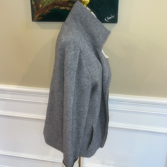 Anthro Asymmetrical Moto Jacket - Picture 4 of 9